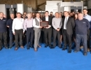 Caterpillar / Perkins visit Sentinel Manufacturing to present Silver Level SQEP Award 