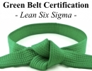 Two more team members to achieve Lean Six Sigma Green Belt status!